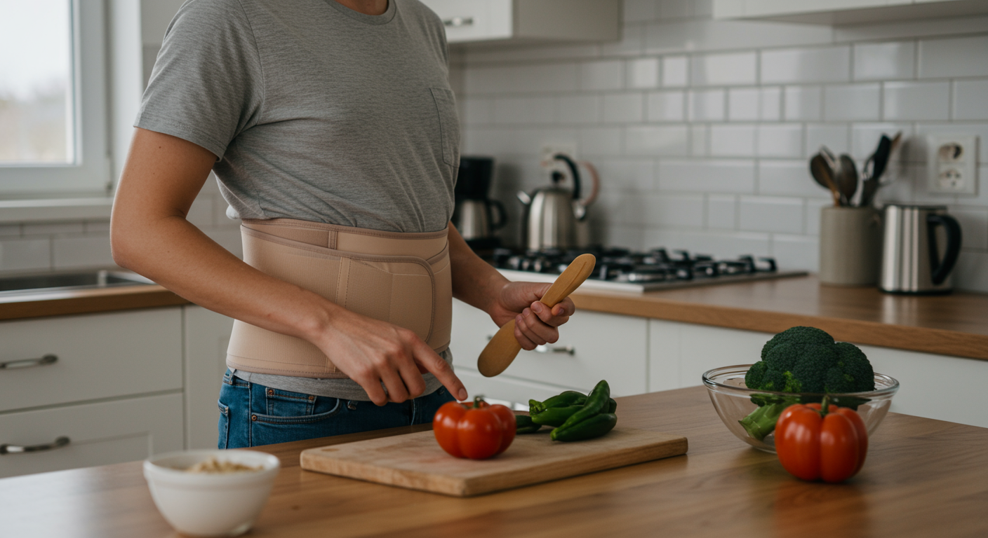 Daily Activities with an Abdominal Binder