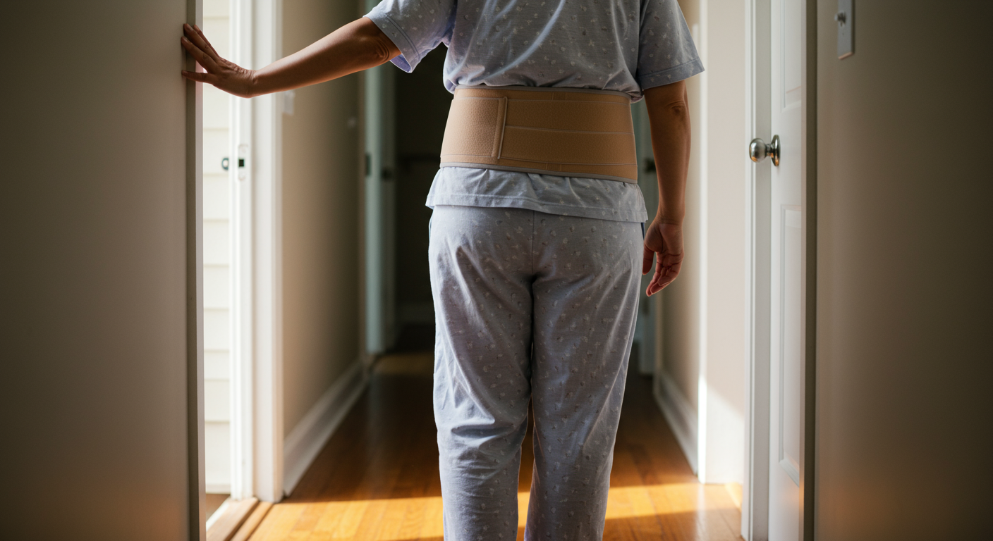 Post-Surgery Recovery Timeline with Abdominal Support